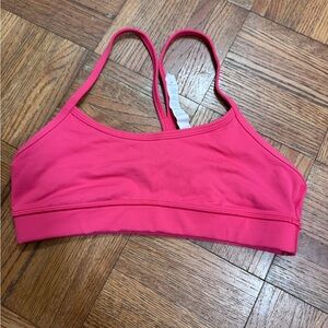 Lululemon Pink Sports Bra with Y-Back Design